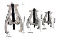 zestaw 3szt ściągacze 3-ramienny łożysk wewnętrzne zewnętrzne 75 100 150mm