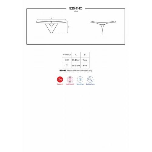 825-THO-6 stringi granatowe S/M na Arena.pl