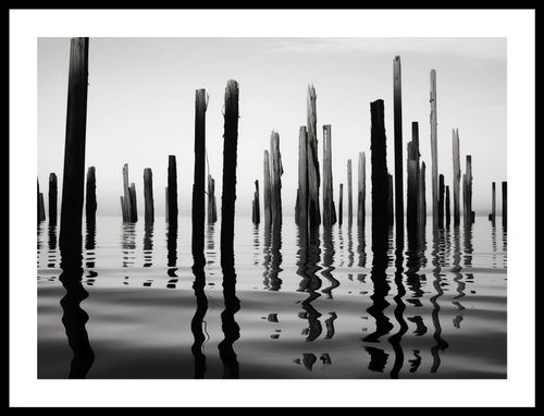 Plakat 55x40cm Refleksje Nad Wodą na Arena.pl