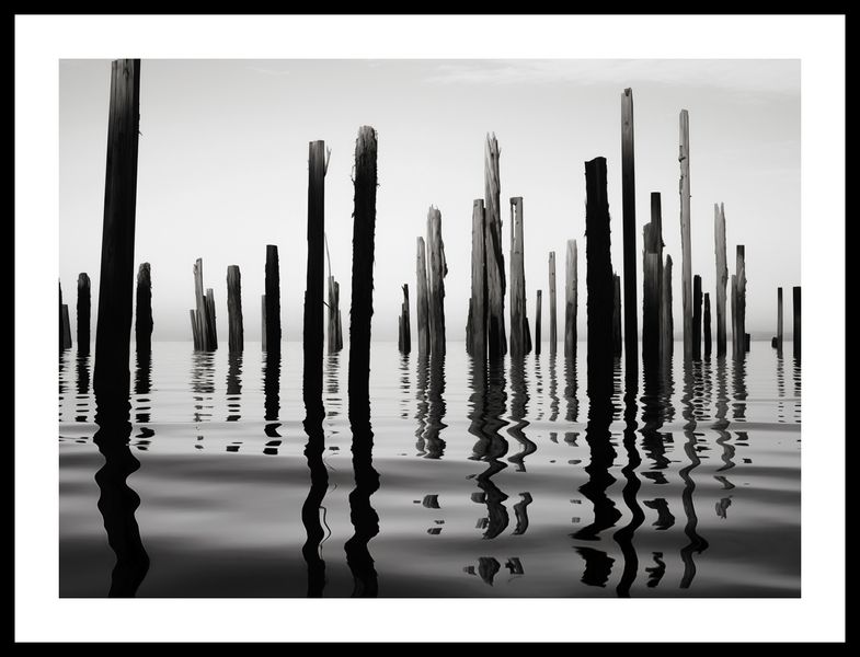 Plakat 55x40cm Refleksje Nad Wodą zdjęcie 3
