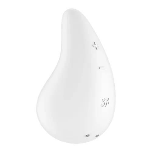 satisfyer dew drop - intymne urządzenie lay-on, 2 silniki, silikon na Arena.pl