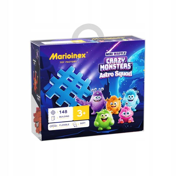Mini Waffle Crazy Monsters Astro Squad 148el zdjęcie 6