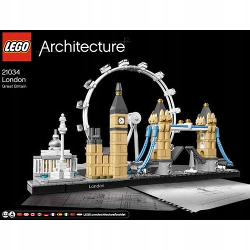 LEGO Architecture. Londyn. 21034 na Arena.pl