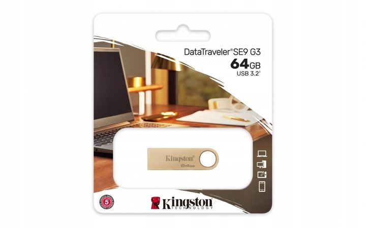 KINGSTON FLASH 64GB USB3.2 Gen.1 DataTraveler zdjęcie 3