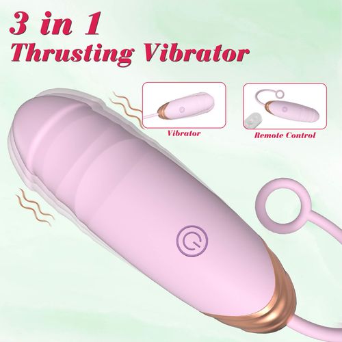 vibrating silicone love egg usb 7 vibration and thrust functions na Arena.pl