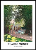 Plakat 50x70cm Design The Parc Monceau, Monet Vintage do Salonu