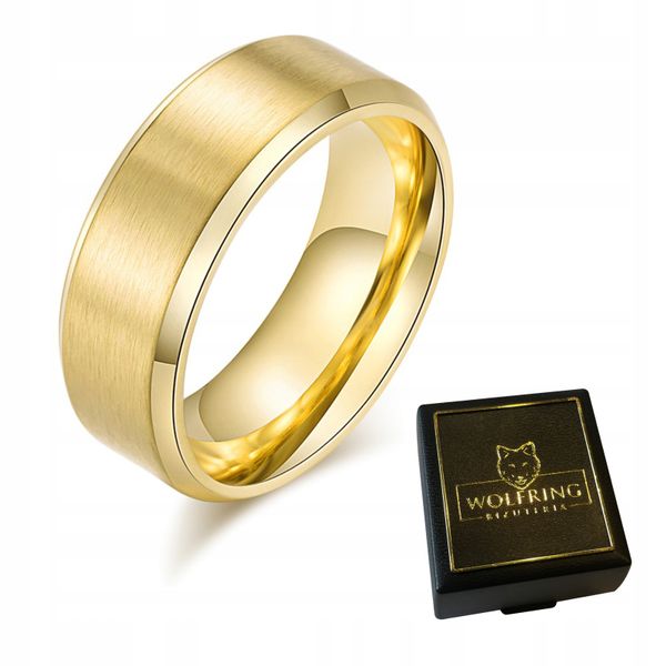 OBRĄCZKA PIERŚCIEŃ z Wolframu WOLFRING EU25 US11 zdjęcie 1
