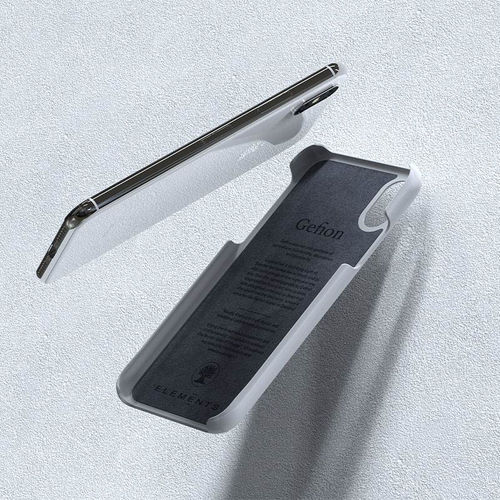 Drewniane etui do iPhone Xs / X (Light Grey) na Arena.pl