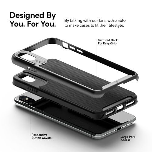 Caseology Wavelength Case - Etui iPhone Xs Max (Black) na Arena.pl