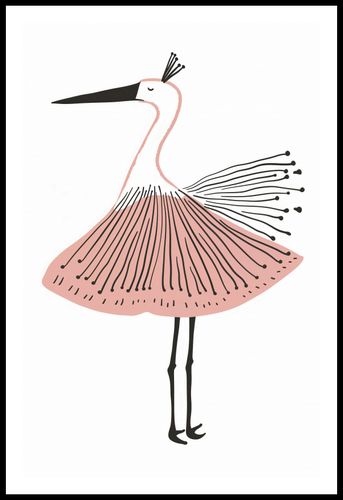 Plakat 53x81cm Ptasia Baletnica na Arena.pl