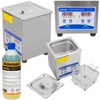 Zestaw Myjka Ultradźwiękowa Jp-010S 2L + Płyn 1L