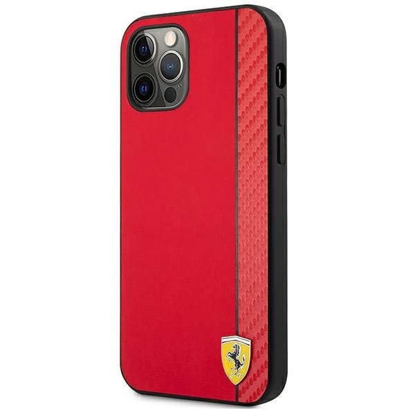Etui Ferrari do iPhone 12 Pro Max, Czerwony zdjęcie 2