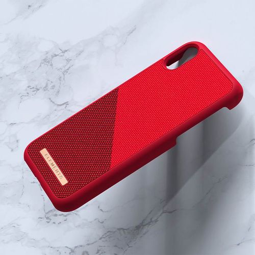 Nordic Elements Saeson Freja - Materiałowe etui iPhone XR (Red) na Arena.pl