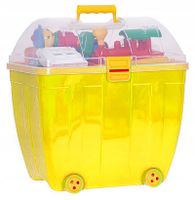 Polski duży kuferek z klockami Hemar K3,