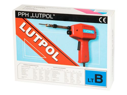 LUTOWNICA TRANSFORMATOROWA LUTPOL LT-B 100W 480C PISTOLET GROTY MOCNA na Arena.pl