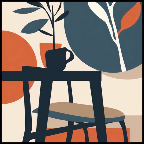 Plakat 80x80cm Poranek w Cieniu Drzew na Arena.pl