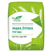 MĄka Żytnia TYP 960 BIO 1 kg - BIO Planet