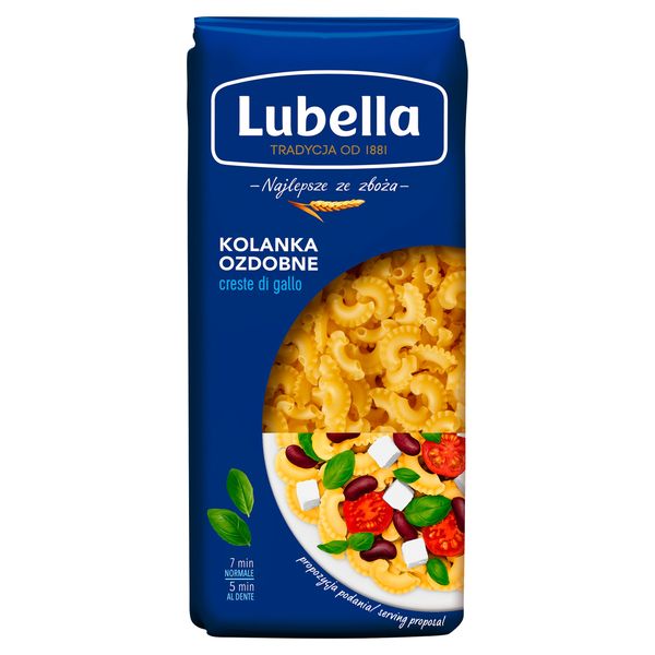 Makaron Lubella 400g Kolanka Ozdobne zdjęcie 1