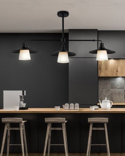 Loft zwis 3x60W E27 czarny na Arena.pl