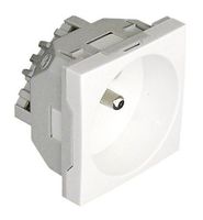 Efapel Quadro45 gniazdo z uziemieniem biały 45111 SBR