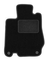 Dywanik kierowcy welurowy Mercedes SL R230 2001-2011 czarny
