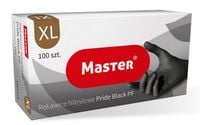 rękawice nitrylowe czarne master pride rozmiar xl - rek gu 4894