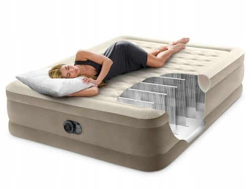 Materac Dmuchany Dwuosobowy Łóżko z Pompką 230V Intex 64428ND MODEL 2024 na Arena.pl