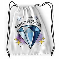 Plecak Urodziny 25 25Te Sportowy Szkolny Worek Z Nadrukiem Ze Zdjęciem