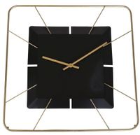 Zegar metalowy kwadratowy