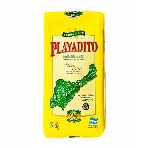 Yerba Mate Playadito Elaborada Con Palo Tradicional 500g 0,5kg na Arena.pl