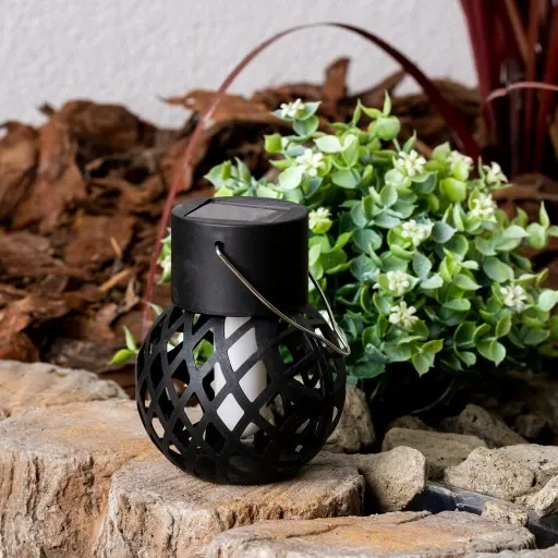 4x LAMPION SOLARNY LED WISZĄCY LAMPA EFEKT PŁOMIEŃ OGIEŃ LATARENKA OGRODOWA zdjęcie 12