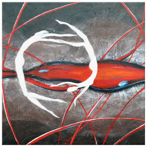 Obraz Płótno 40X40 Taniec W Toni na Arena.pl