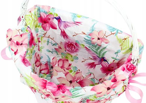 KOSZYK WIKLINOWY NA ROWER ZAKUPY HACZYKI + WKŁAD na Arena.pl