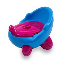 Nocnik tradycyjny plastikowy dla dziecka toaleta kibelek wc niebieski UC82302