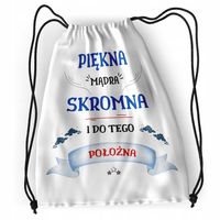 Plecak Dla Położnej Sportowy Szkolny Worek Torba Z Nadrukiem Ze Zdjęciem