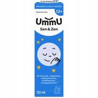 UmmU Sen & Zen 12+ melisa rumianek passiflora witamina B6 dla dzieci 30 ml