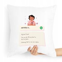 Poduszka Prezent Dla Mamy Mother Is..... Z Nadrukiem Ze Zdjęciem