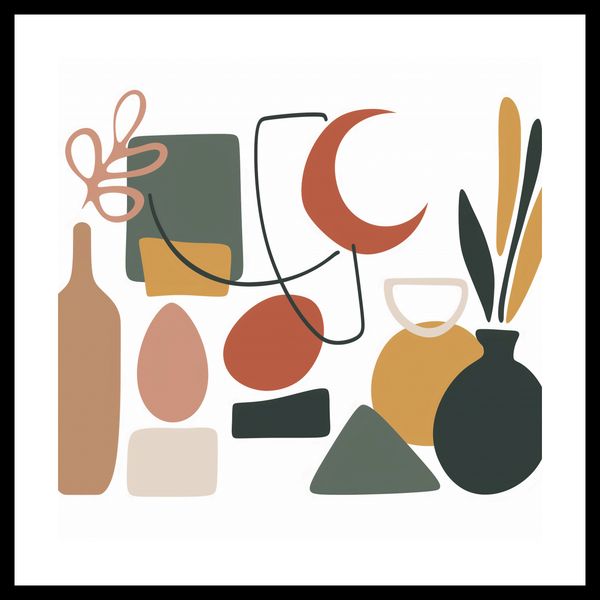 Plakat 50x50cm Formy Wyzwolone zdjęcie 3