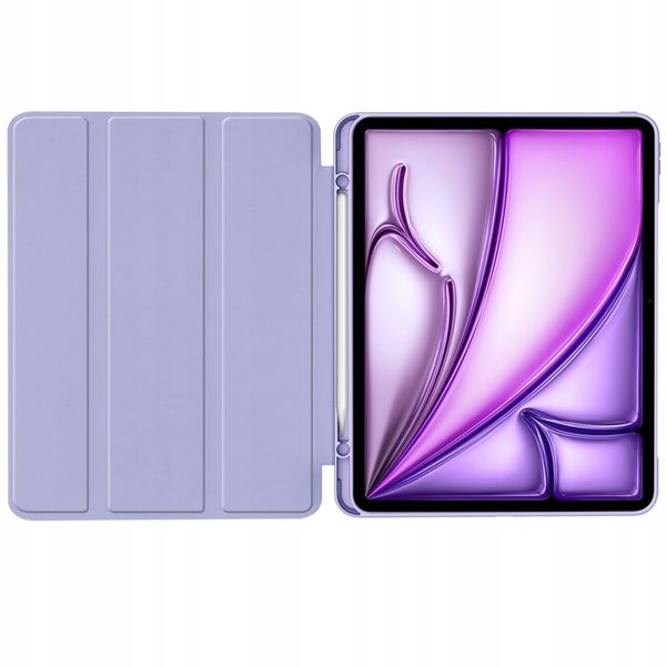 TECH-PROTECT SMART ETUI CASE OBUDOWA NA PENCIL DO IPAD AIR 13 2024 VIOLET zdjęcie 4