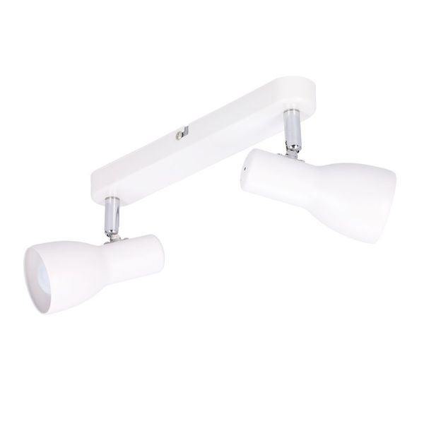 Picardo listwa 2x40W E14 biały mat zdjęcie 6