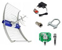 Antena TELMOR ASR CLASSIC szerokopasmowa DVB-T2 AKTYWNA PRODUKT POLSKI