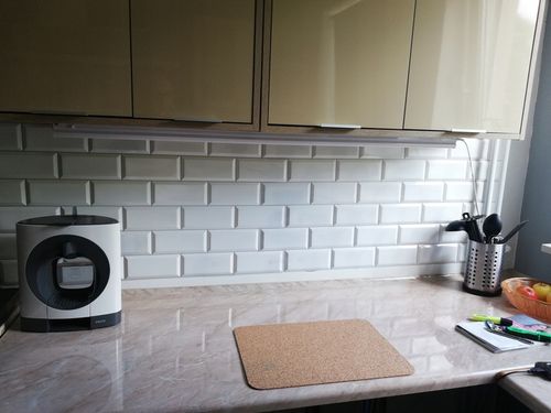 Ścienne Panele KAFELKI Białe 3D płytki ścienne panel kafelki PCV GREY SEAM na Arena.pl