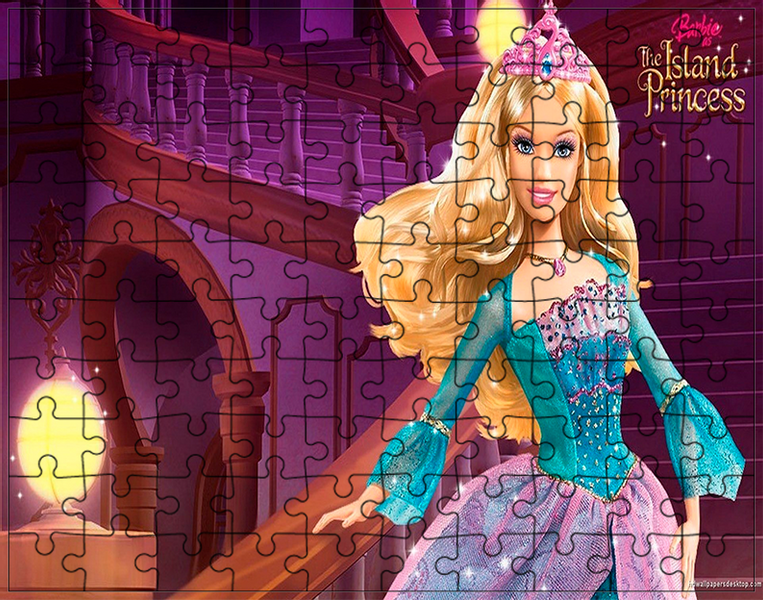 Puzzle Barbie zdjęcie 1