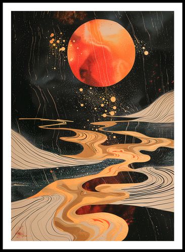Plakat 59,4x84,1cm Planetarny Taniec na Arena.pl