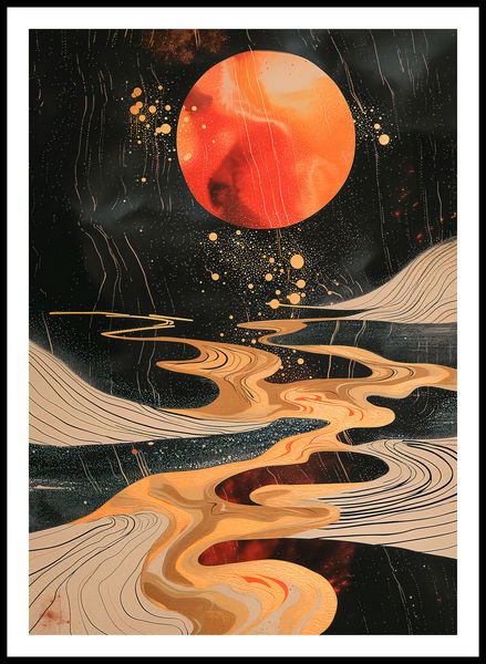 Plakat 59,4x84,1cm Planetarny Taniec zdjęcie 3