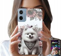 ETUI DO MOTOROLA E15 / G05 - POMERANIAN, SZPIC MINIATUROWY, RASY PSÓW