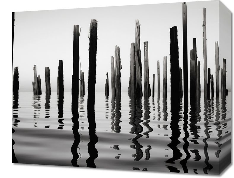 Obraz 50x40cm Refleksje Nad Wodą zdjęcie 1