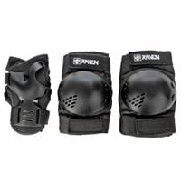 Zestaw 3 ochraniaczy Raven Verba Black Junior S