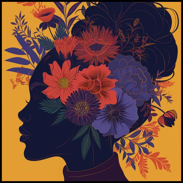 Plakat 100x100cm Botaniczna Muza zdjęcie 2