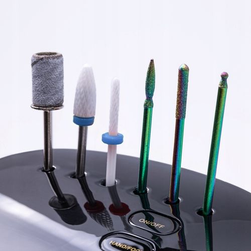 Profesjonalna Frezarka Do Paznokci ALLELAC M12 65W Mocna+ Frezy Nośnik na Arena.pl